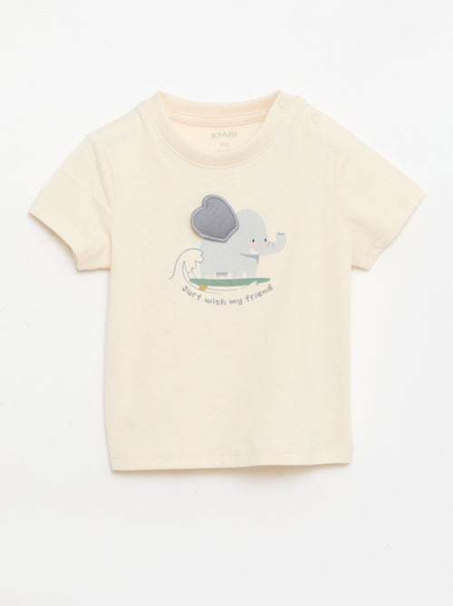 T-shirt met geanimeerde print - Kiabi