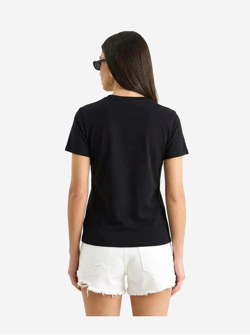 T-shirt met geborduurde ronde hals lucci - Kiabi