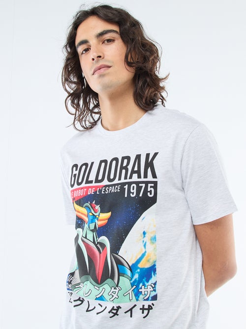 T-shirt met 'Goldorak'-print - Kiabi