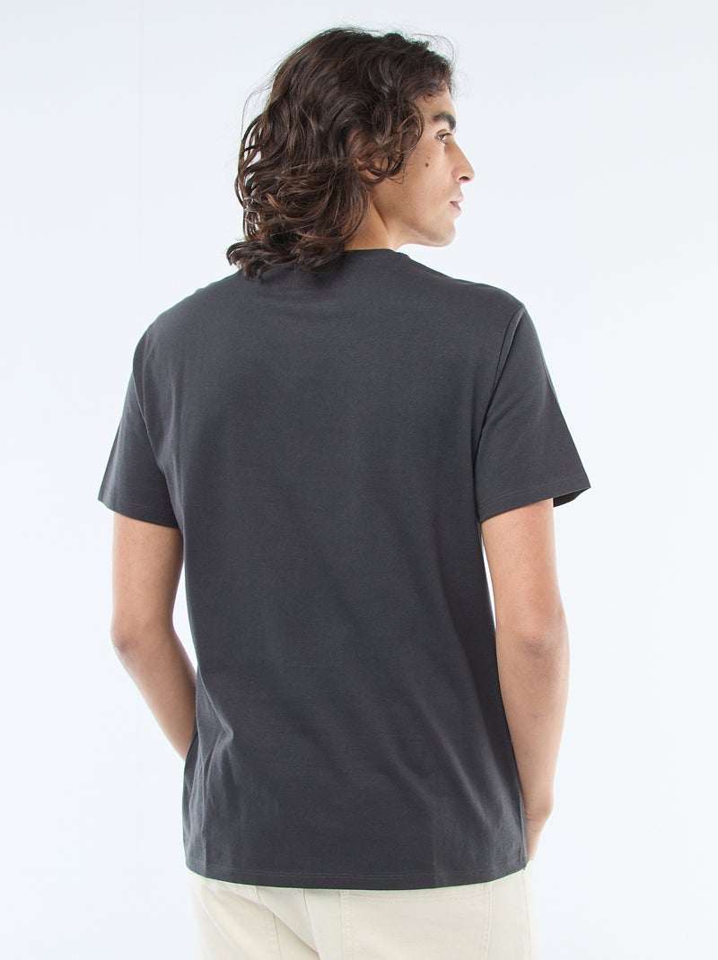T-shirt met 'Guns N' Roses'-print Zwart - Kiabi