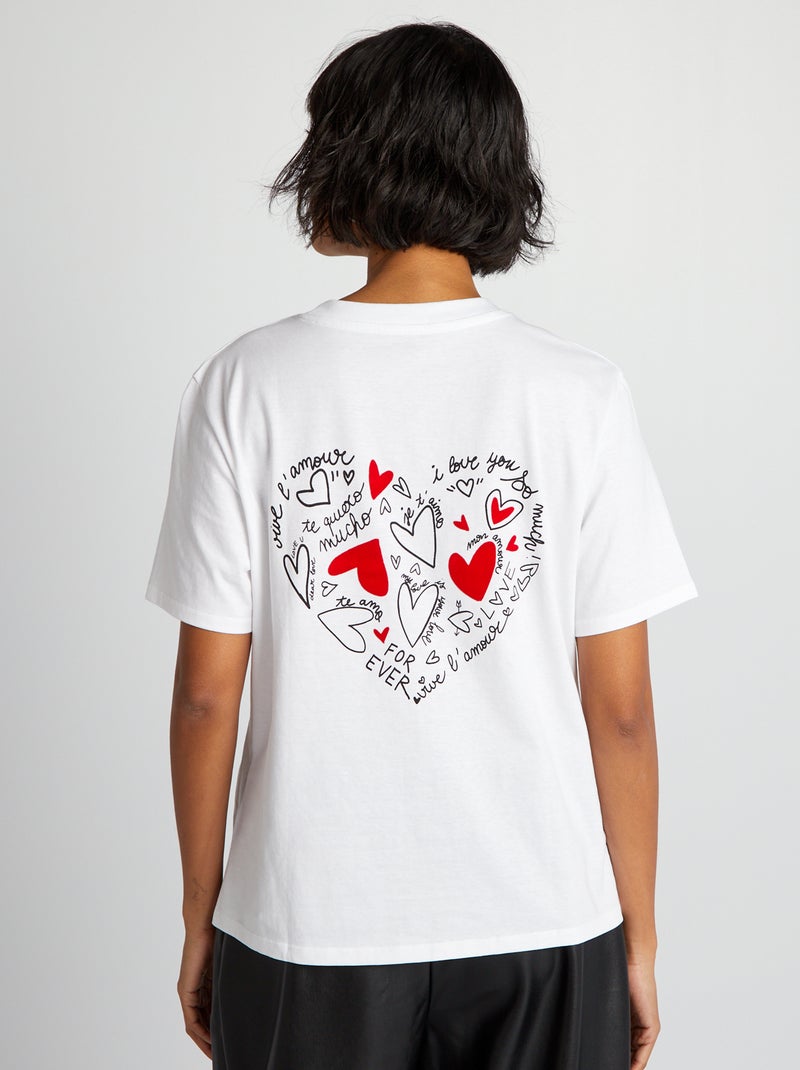 Valentijnsdag Moda Overhemd Vakantie Heren Dames Valentijnsdag Partner