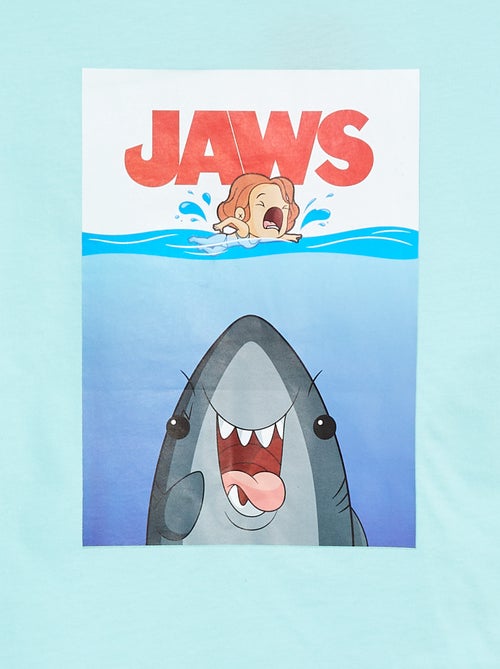 T-shirt met 'Jaws'-print - Kiabi