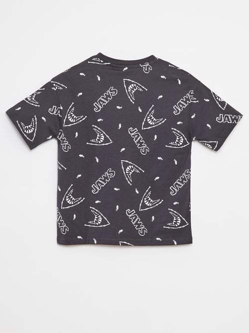 T-shirt met 'Jaws'-print - Kiabi