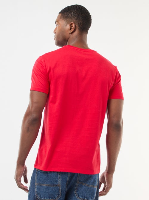 T-shirt met kerstmotief - Kiabi