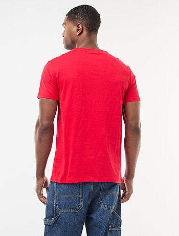 T-shirt met kerstmotief