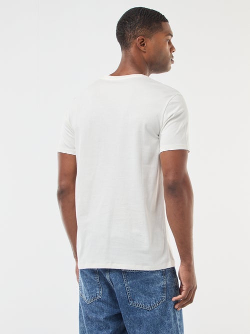 T-shirt met kerstmotief - Kiabi