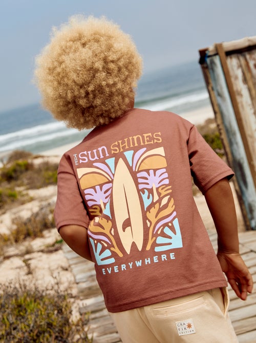 T-shirt met korte mouw - Grafik Edition - Kiabi