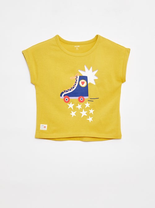 T-shirt met korte mouw - Grafik Edition - Kiabi