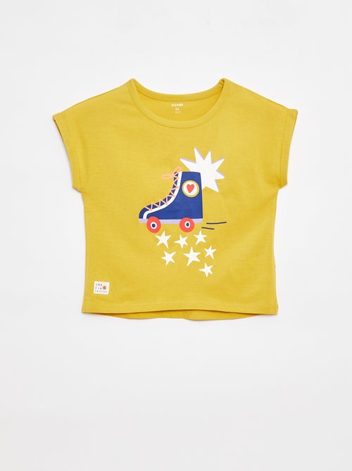 T-shirt met korte mouw - Grafik Edition - Kiabi