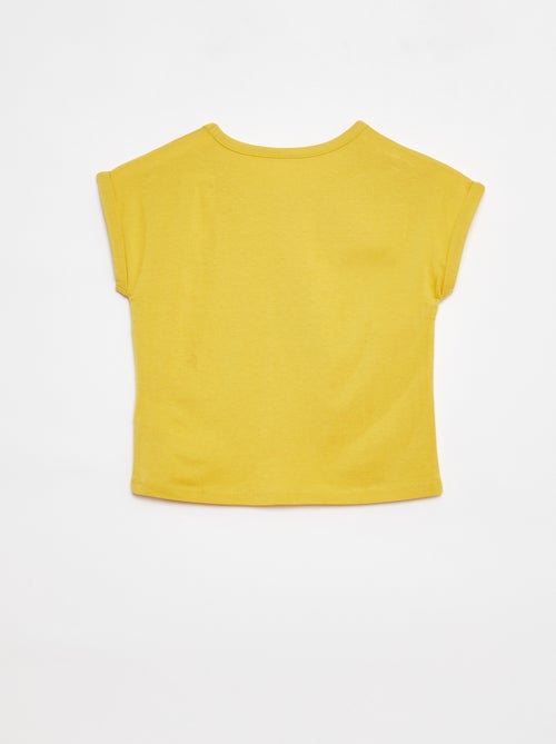 T-shirt met korte mouw - Grafik Edition - Kiabi