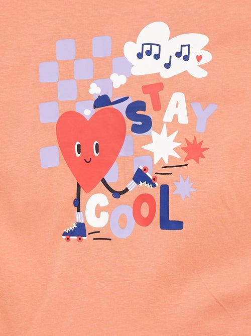 T-shirt met korte mouw - Grafik Edition - Kiabi