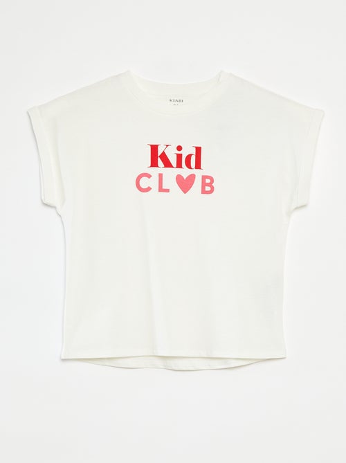 T-shirt met korte mouw - Moederdag - Kiabi