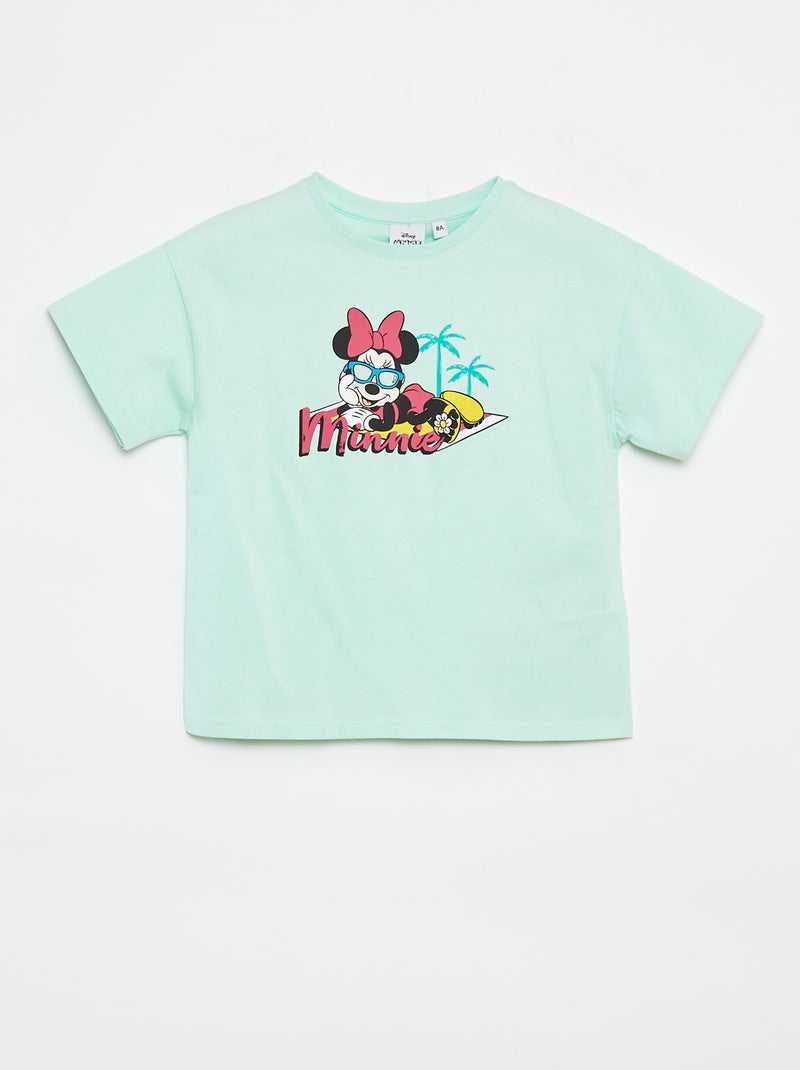 T-shirt met korte mouw 'Disney' BLAUW - Kiabi