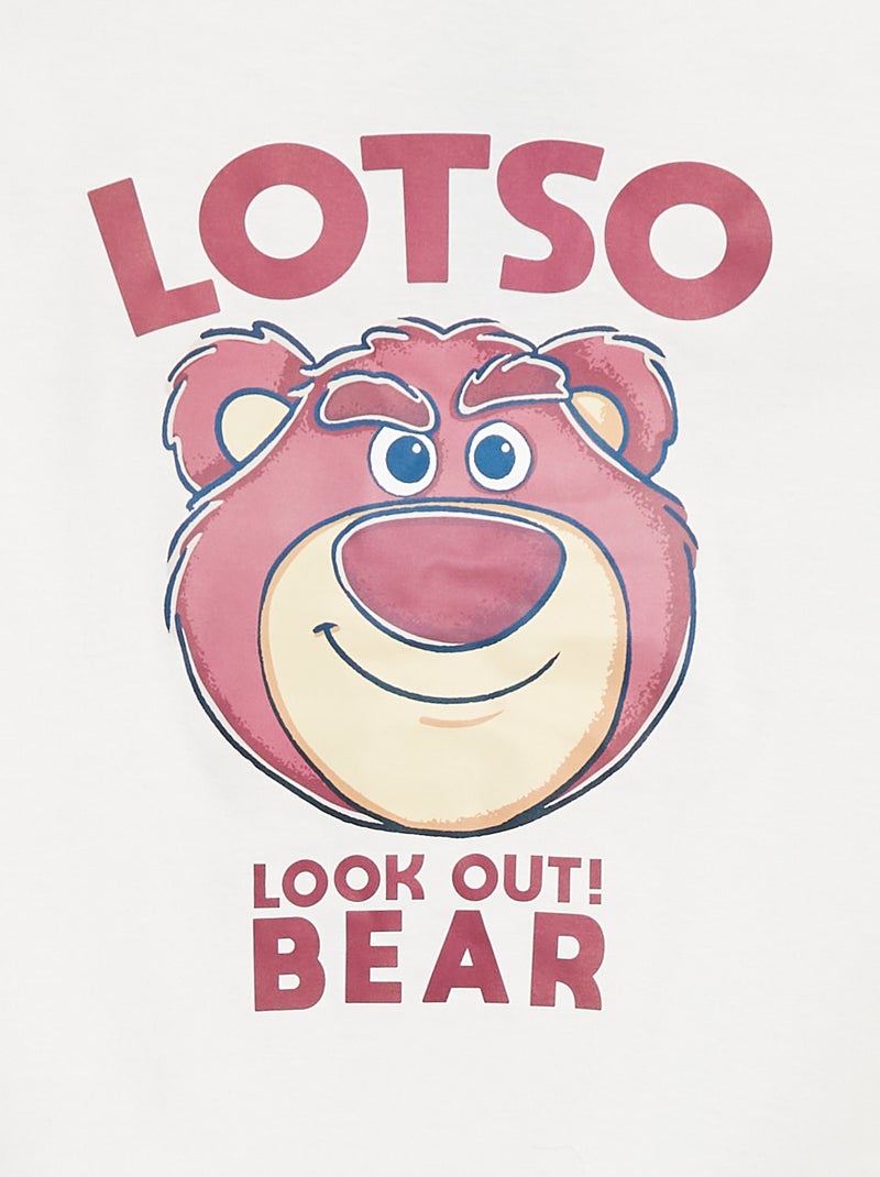 T-shirt met korte mouw 'Disney' WIT - Kiabi