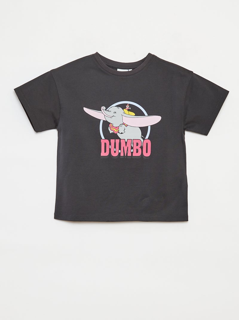 T-shirt met korte mouw 'Disney' ZWART - Kiabi