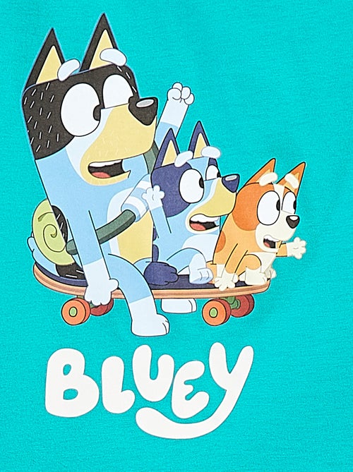 T-shirt met korte mouw en 'Bluey'-print - Kiabi