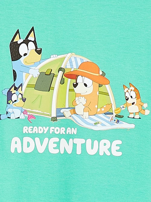 T-shirt met korte mouw en 'Bluey'-print - Kiabi