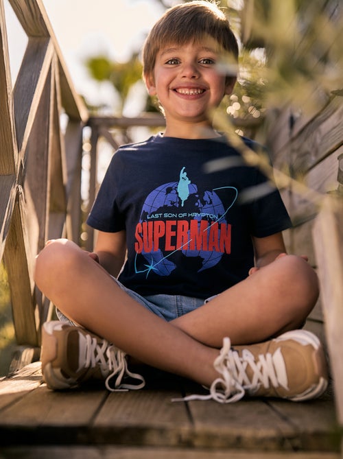 T-shirt met korte mouw en DC Comics/Superman-print - Kiabi