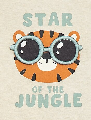 T-shirt met korte mouw en leuk detail