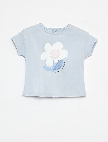 T-shirt met korte mouw en leuk detail