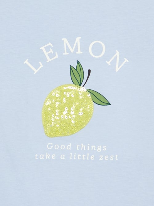 T-shirt met korte mouw en leuk detail - Kiabi T-shirt met korte mouw en leuk detail - Kiabi