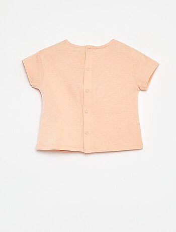 T-shirt met korte mouw en leuk detail