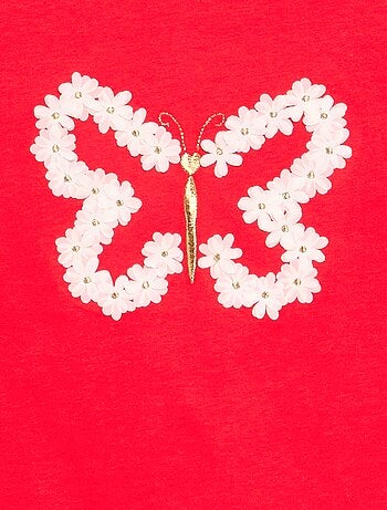T-shirt met korte mouw en leuk detail