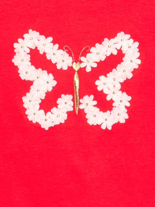 T-shirt met korte mouw en leuk detail - Kiabi T-shirt met korte mouw en leuk detail - Kiabi