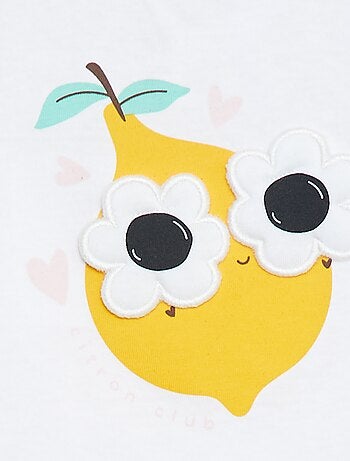 T-shirt met korte mouw en leuk detail