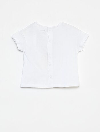 T-shirt met korte mouw en leuk detail
