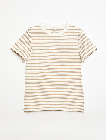 T-shirt met korte mouw en motiefje