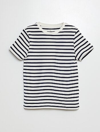 T-shirt met korte mouw en motiefje