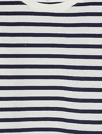 T-shirt met korte mouw en motiefje