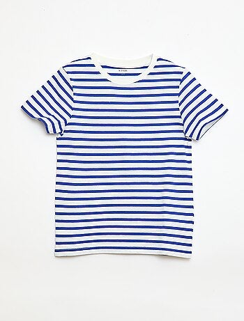 T-shirt met korte mouw en motiefje