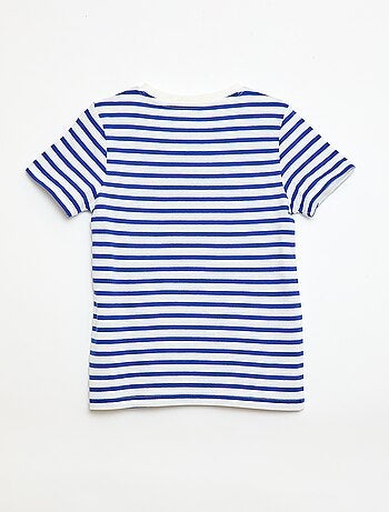 T-shirt met korte mouw en motiefje