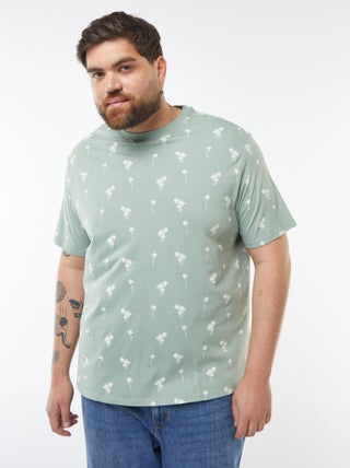 T-shirt met korte mouw en motiefje