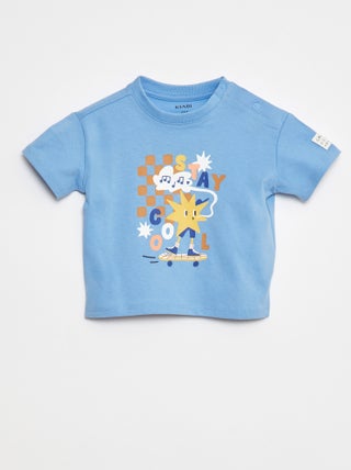 T-shirt met korte mouw en print - Grafik Edition