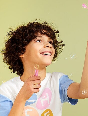 T-shirt met korte mouw en print - Grafik Edition