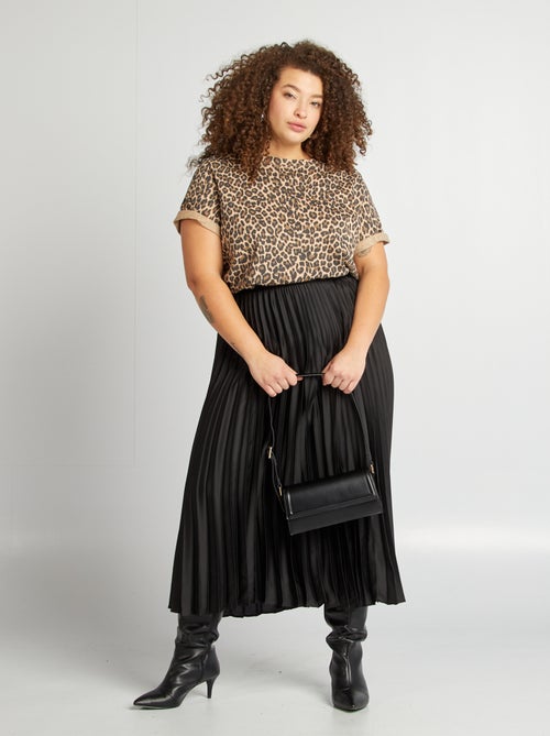 T-shirt met korte mouw en print - Kiabi