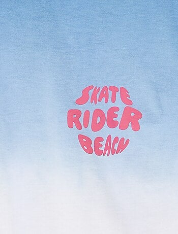 T-shirt met korte mouw en print