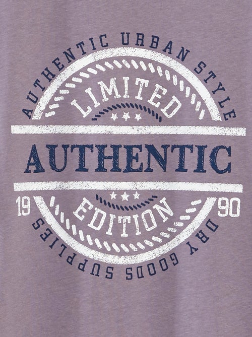 T-shirt met korte mouw en print | 'Produkt' - Kiabi