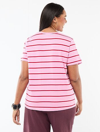 T-shirt met korte mouw en print