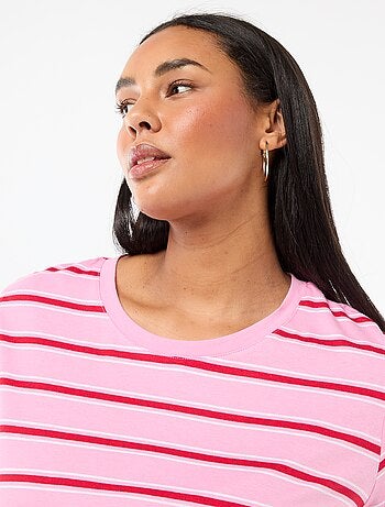 T-shirt met korte mouw en print