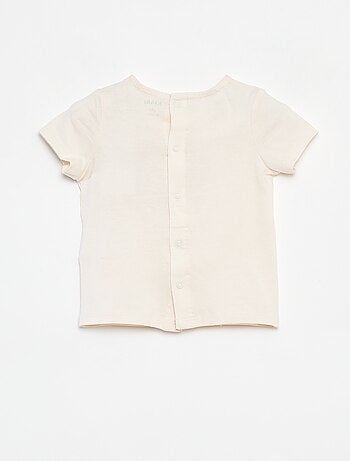 T-shirt met korte mouw en print