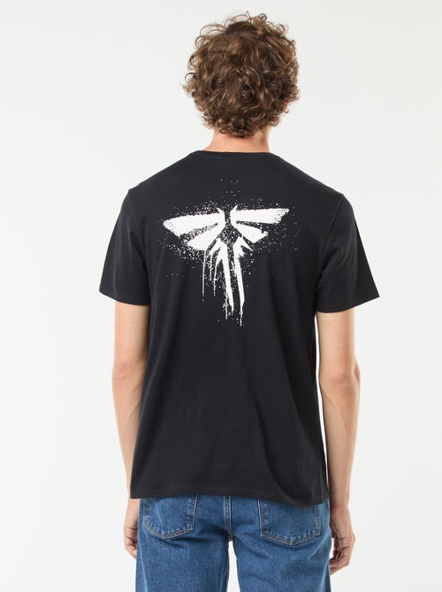 T-shirt met korte mouw en print voor en achter 'The Last of Us' - Kiabi