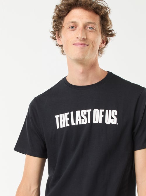 T-shirt met korte mouw en print voor en achter 'The Last of Us' - Kiabi