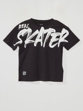T-shirt met korte mouw en print