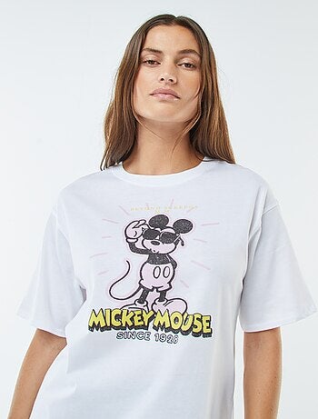T-shirt met korte mouw en ronde hals 'Disney'