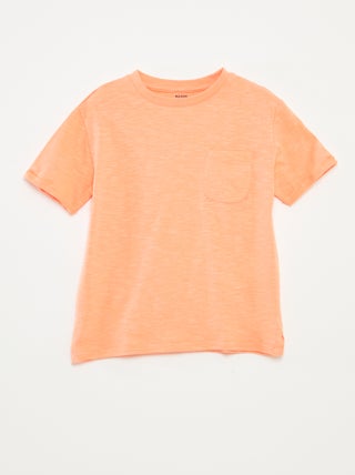 T-shirt met korte mouw en zak