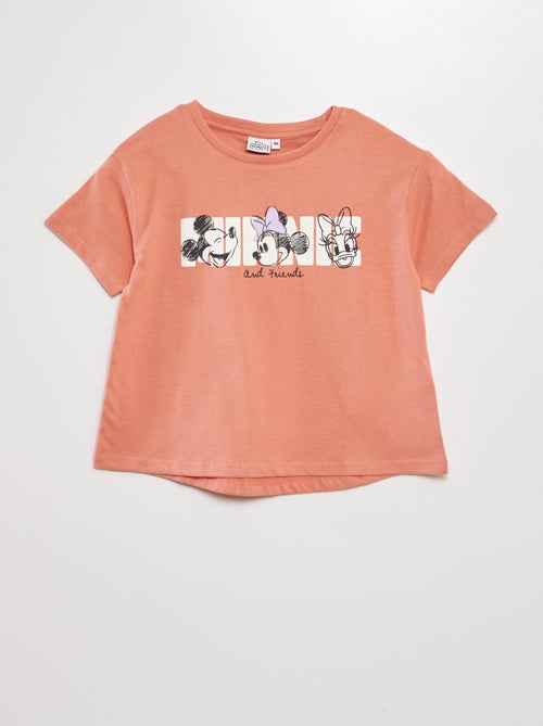 T-shirt met korte mouw 'Minnie' - Kiabi